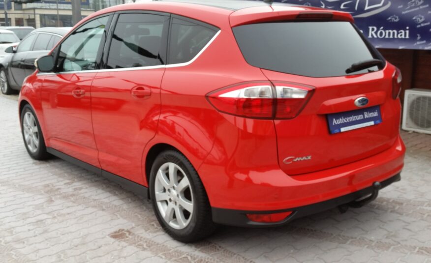 FORD C-MAX 1.6 SCTi EcoBoost Titanium Red Line! ÜLÉSFŰTÉS. TEMPOMAT. PARKRADAR. VONÓHOROG