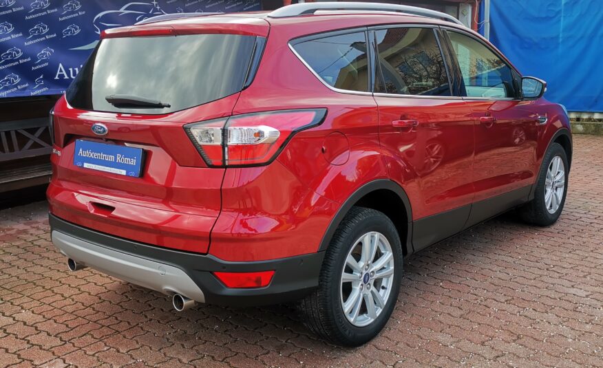 FORD KUGA 1.5 EcoBoost Titanium MO.-i. 2. Tulaj. Szervizkönyv! Áfá-s! PANORÁMA TETŐ. BŐRBELSŐ. LED