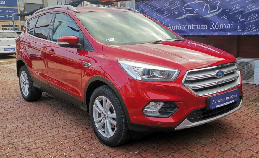 FORD KUGA 1.5 EcoBoost Titanium MO.-i. 2. Tulaj. Szervizkönyv! Áfá-s! PANORÁMA TETŐ. BŐRBELSŐ. LED