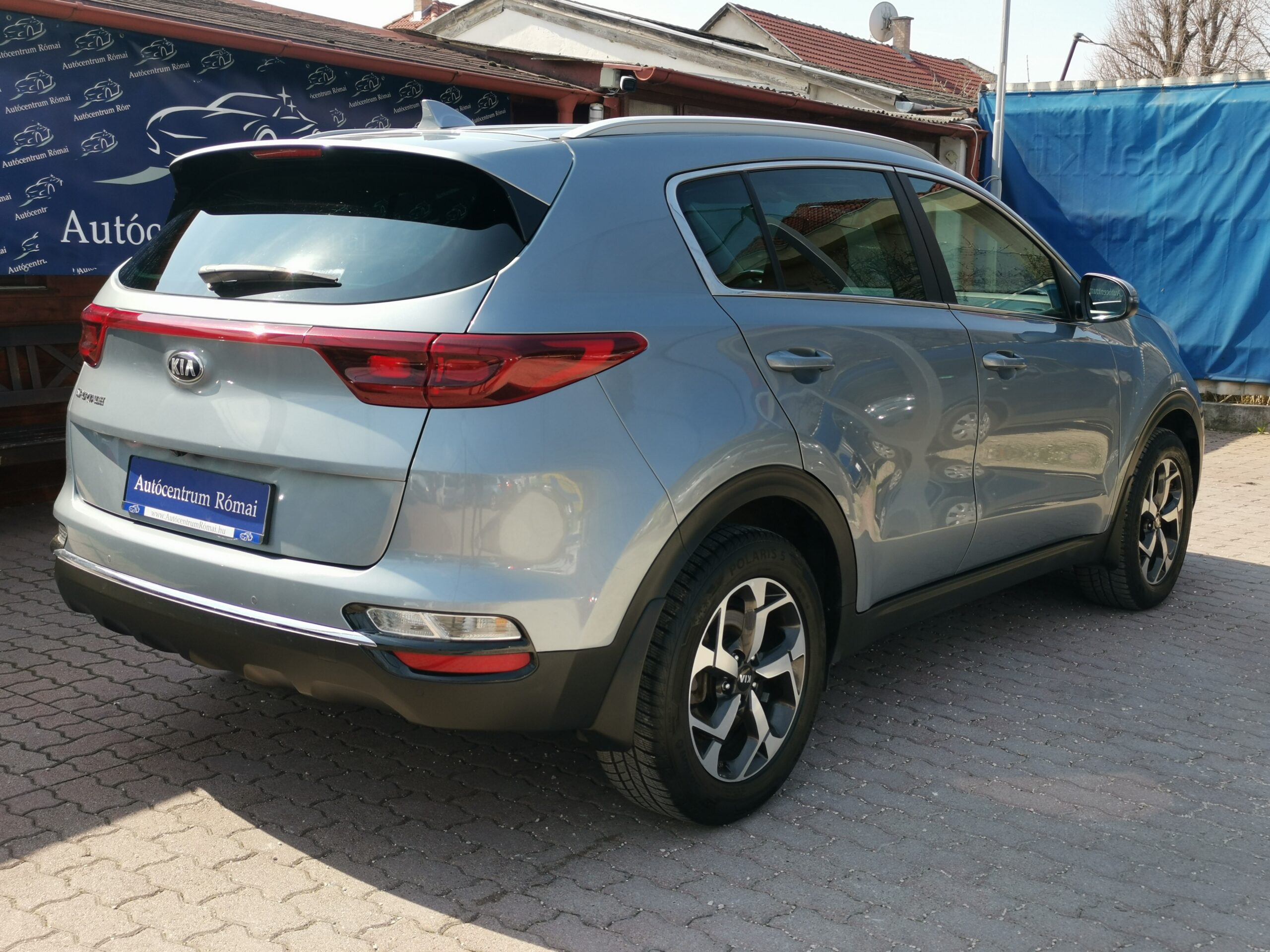 KIA SPORTAGE 1.6 CRDI HP Silver DCT MY21 MO.-i. 1. Tulaj. Autómata. ÁFÁ-s! TEMPOMAT. PARKRADAR. KAMERA