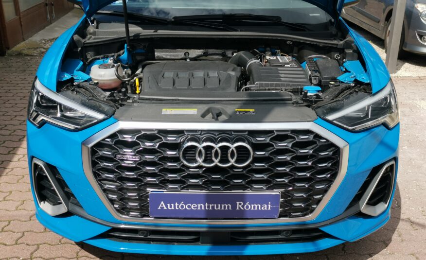 AUDI Q3 Sportback 40 TFSI S line quattro S-tronic 61.000km! MO.-i. 1. Tulaj. ÁFÁ-s!