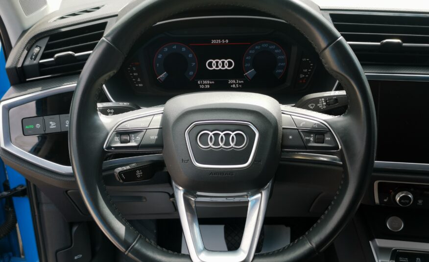 AUDI Q3 Sportback 40 TFSI S line quattro S-tronic 61.000km! MO.-i. 1. Tulaj. ÁFÁ-s!