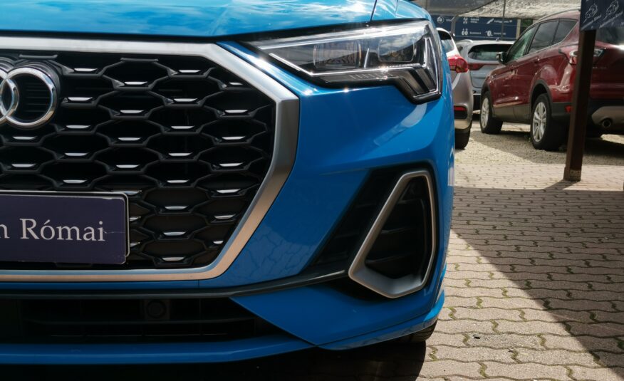 AUDI Q3 Sportback 40 TFSI S line quattro S-tronic 61.000km! MO.-i. 1. Tulaj. ÁFÁ-s!