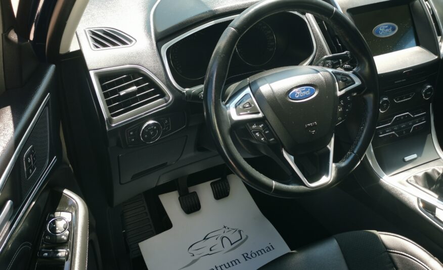 FORD S-MAX 1.5 EcoBoost Titanium MO.-i. 1. Tulaj. Szervizkönyv! FÉLBŐR BELSŐ. TEMPOMAT. NAVIGÁCIÓ