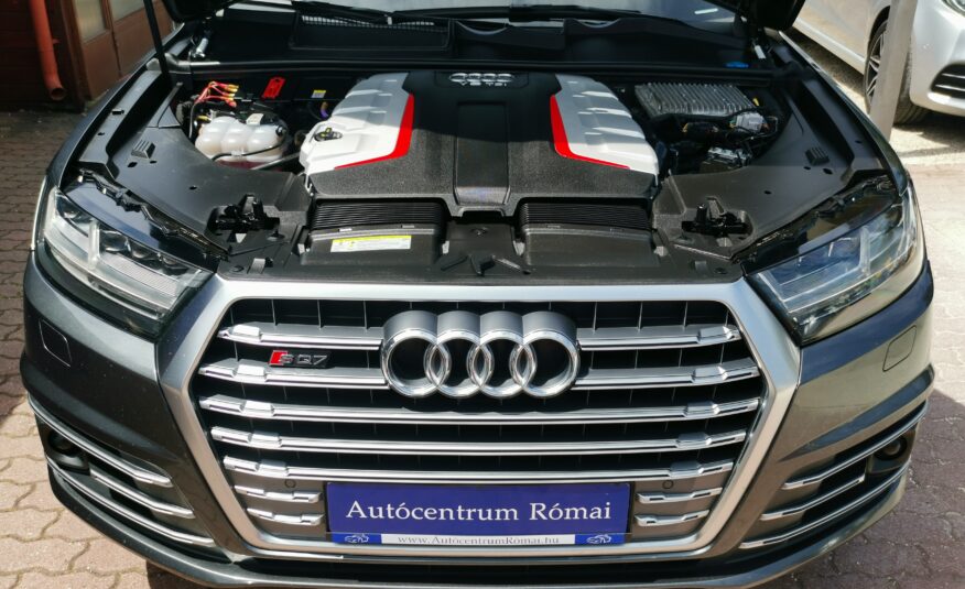 AUDI Q7 SQ7 4.0 V8 TDI quattro Tiptronic ic [7 személy] BŐR. PANORÁMA TETŐ. NAVIGÁCIÓ. LED. VONÓHOROG