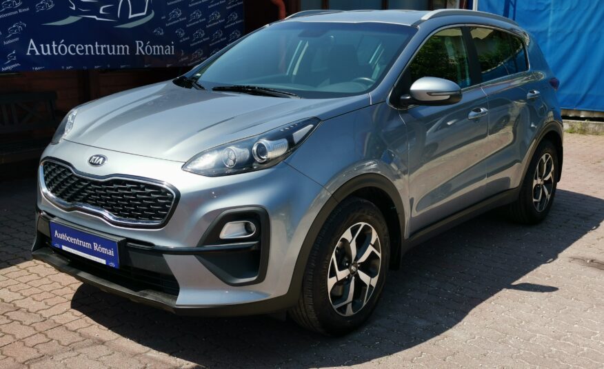 KIA SPORTAGE 1.6 CRDI HP Silver DCT MY21 MO.-i. 1. Tulaj. Autómata. ÁFÁ-s! TEMPOMAT. PARKRADAR. KAMERA