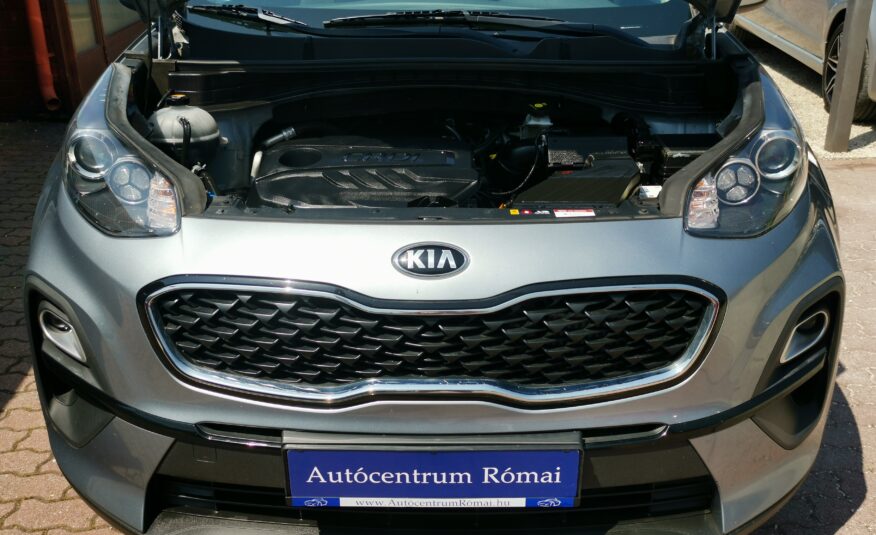 KIA SPORTAGE 1.6 CRDI HP Silver DCT MY21 MO.-i. 1. Tulaj. Autómata. ÁFÁ-s! TEMPOMAT. PARKRADAR. KAMERA