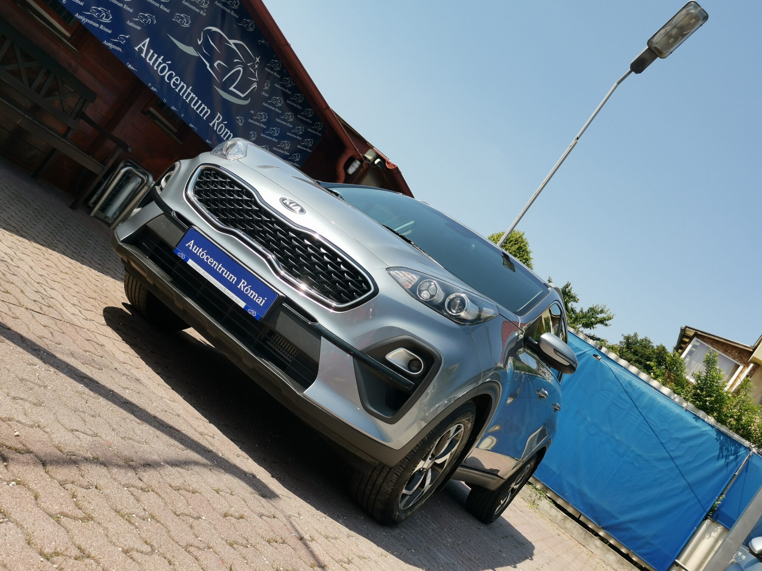 KIA SPORTAGE 1.6 CRDI HP Silver DCT MY21 MO.-i. 1. Tulaj. Autómata. ÁFÁ-s! TEMPOMAT. PARKRADAR. KAMERA