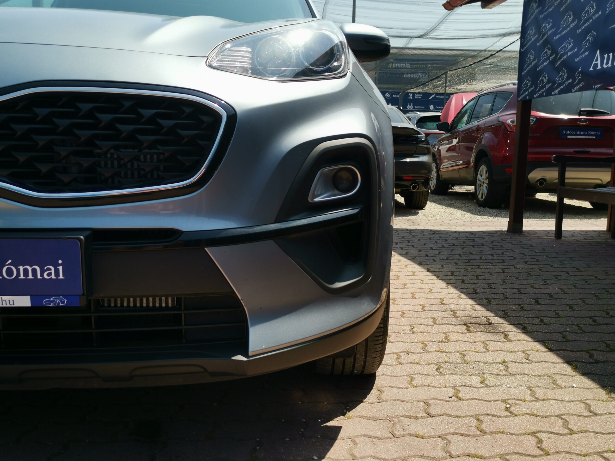 KIA SPORTAGE 1.6 CRDI HP Silver DCT MY21 MO.-i. 1. Tulaj. Autómata. ÁFÁ-s! TEMPOMAT. PARKRADAR. KAMERA