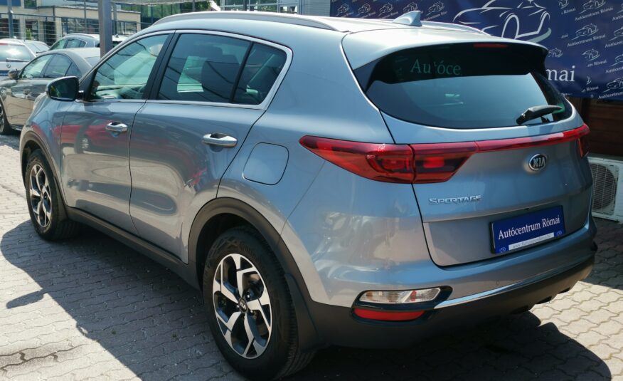 KIA SPORTAGE 1.6 CRDI HP Silver DCT MY21 MO.-i. 1. Tulaj. Autómata. ÁFÁ-s! TEMPOMAT. PARKRADAR. KAMERA