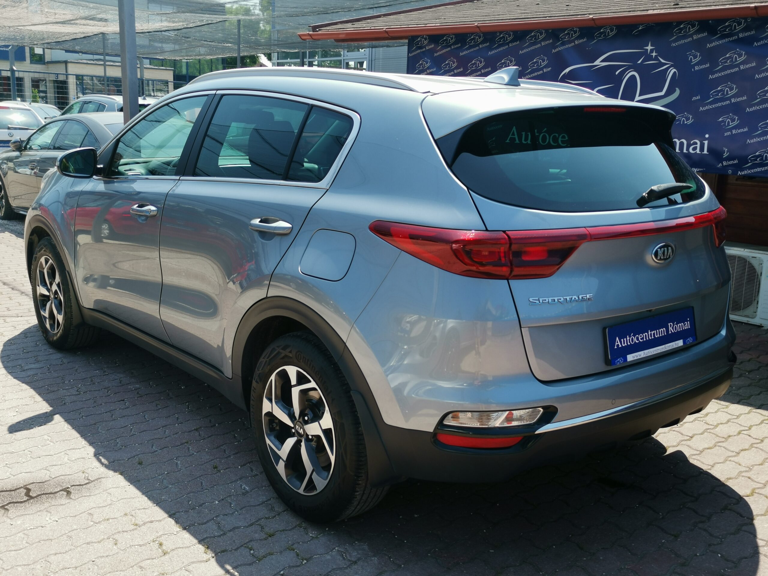 KIA SPORTAGE 1.6 CRDI HP Silver DCT MY21 MO.-i. 1. Tulaj. Autómata. ÁFÁ-s! TEMPOMAT. PARKRADAR. KAMERA
