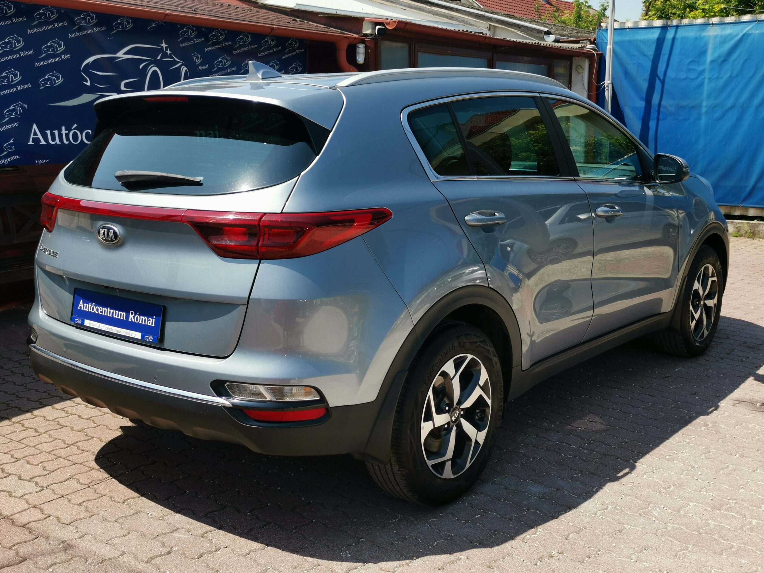 KIA SPORTAGE 1.6 CRDI HP Silver DCT MY21 MO.-i. 1. Tulaj. Autómata. ÁFÁ-s! TEMPOMAT. PARKRADAR. KAMERA