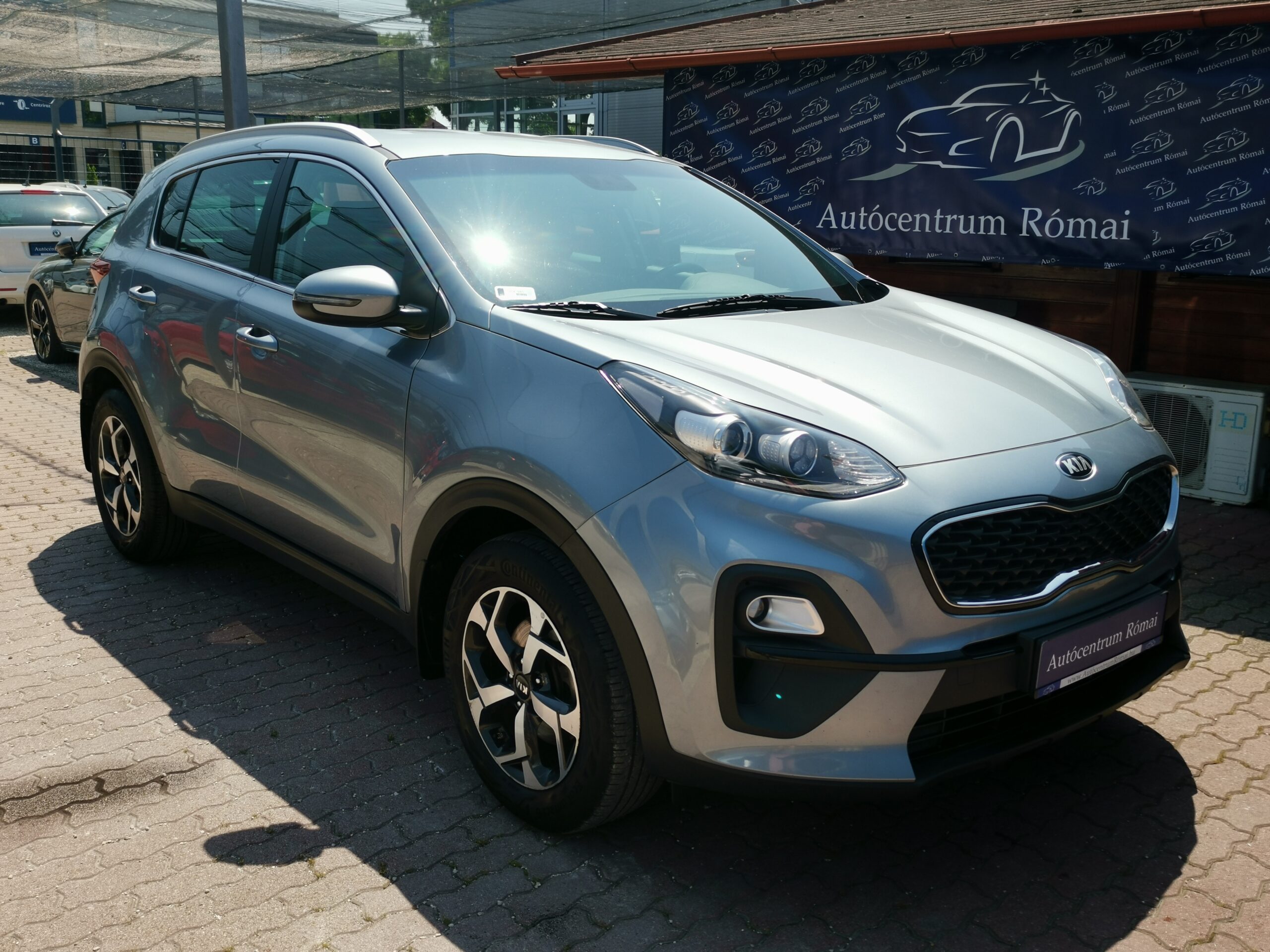KIA SPORTAGE 1.6 CRDI HP Silver DCT MY21 MO.-i. 1. Tulaj. Autómata. ÁFÁ-s! TEMPOMAT. PARKRADAR. KAMERA