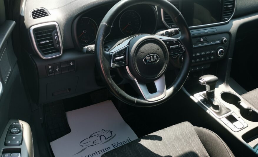KIA SPORTAGE 1.6 CRDI HP Silver DCT MY21 MO.-i. 1. Tulaj. Autómata. ÁFÁ-s! TEMPOMAT. PARKRADAR. KAMERA