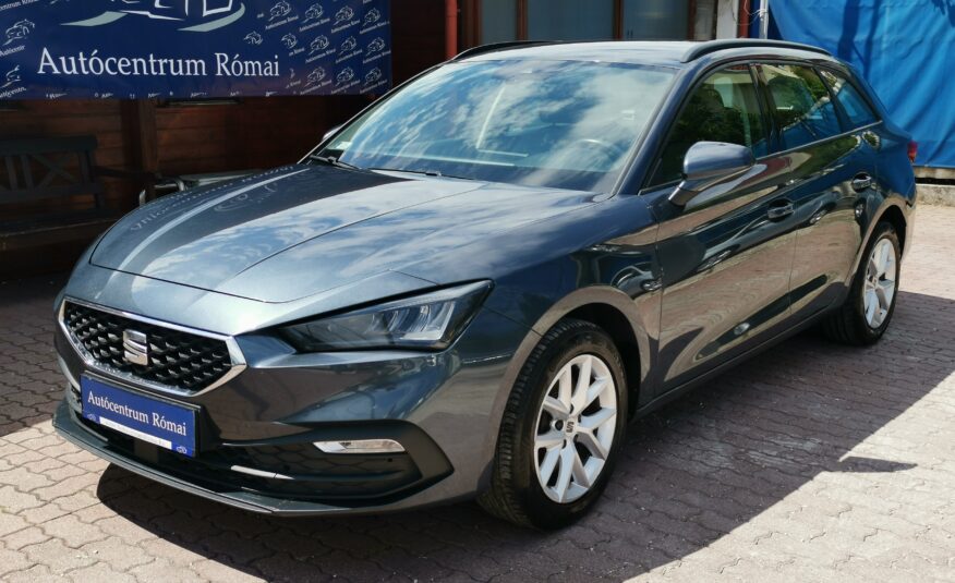 SEAT LEON ST 2.0 TDI Style MO.-i. 1. Tulaj. Szervizkönyv! ÁFÁ-s! TEMPOMAT. PARKRADAR. LED. ALUFELNI