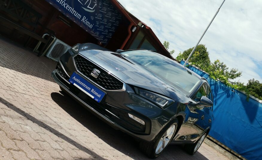 SEAT LEON ST 2.0 TDI Style MO.-i. 1. Tulaj. Szervizkönyv! ÁFÁ-s! TEMPOMAT. PARKRADAR. LED. ALUFELNI