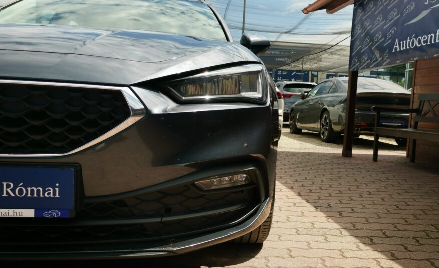 SEAT LEON ST 2.0 TDI Style MO.-i. 1. Tulaj. Szervizkönyv! ÁFÁ-s! TEMPOMAT. PARKRADAR. LED. ALUFELNI