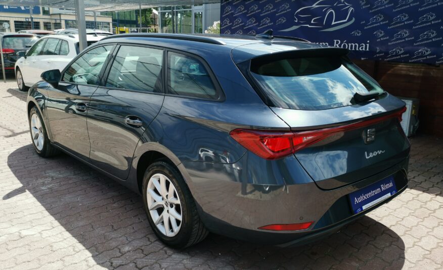 SEAT LEON ST 2.0 TDI Style MO.-i. 1. Tulaj. Szervizkönyv! ÁFÁ-s! TEMPOMAT. PARKRADAR. LED. ALUFELNI