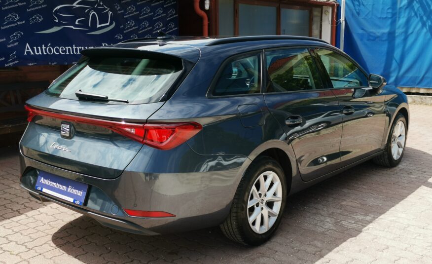 SEAT LEON ST 2.0 TDI Style MO.-i. 1. Tulaj. Szervizkönyv! ÁFÁ-s! TEMPOMAT. PARKRADAR. LED. ALUFELNI