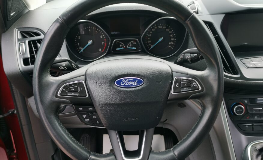 FORD KUGA 1.5 EcoBoost Titanium MO.-i. 2. Tulaj. Szervizkönyv! Áfá-s! PANORÁMA TETŐ. BŐRBELSŐ. LED