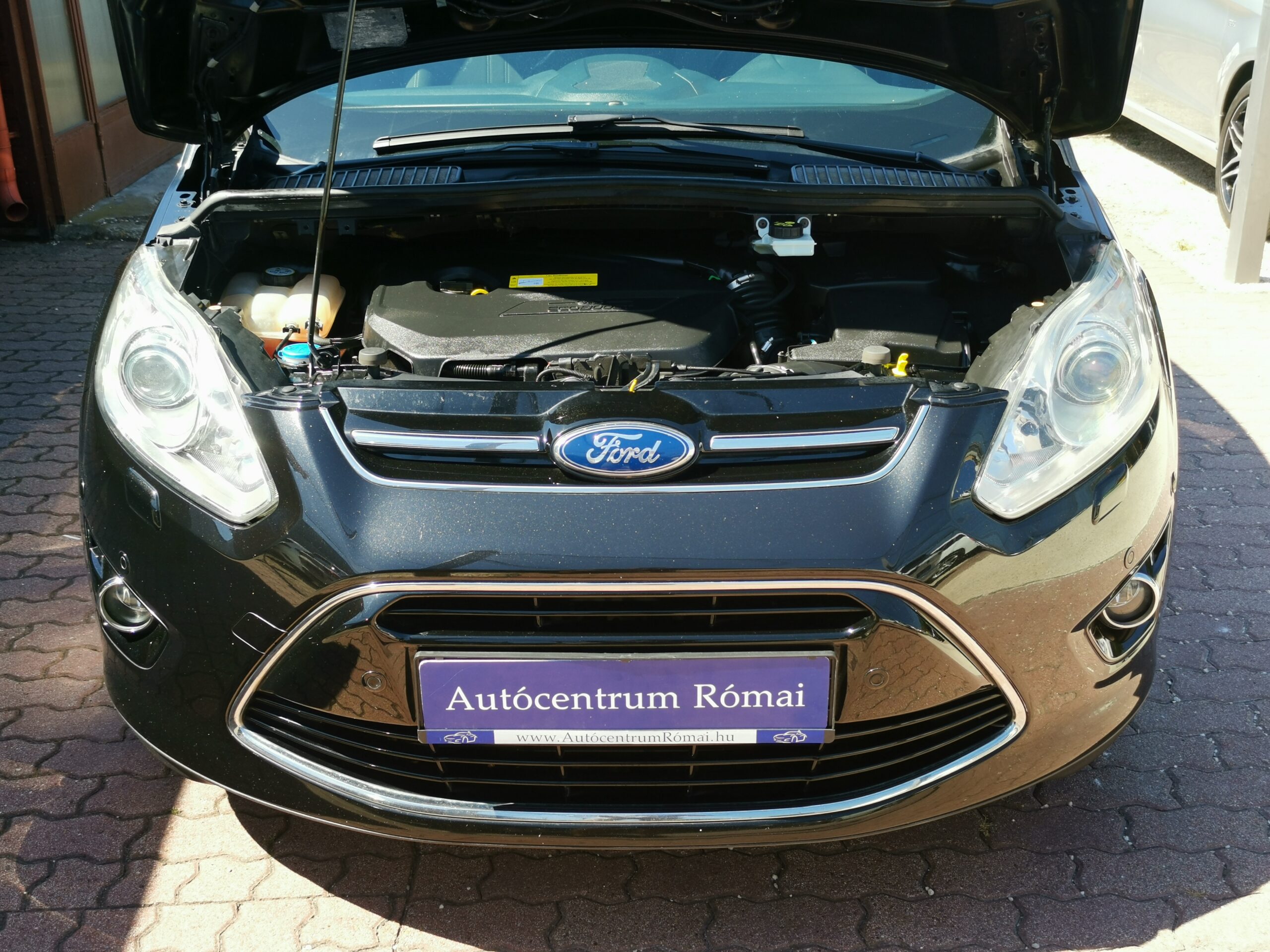 FORD C-MAX Grand1.6 SCTi EcoBoost Titanium 2. Tulaj. 126.000km! XENON. VONÓHOROG. TOLATÓKAMERA. NAVIGÁCIÓ