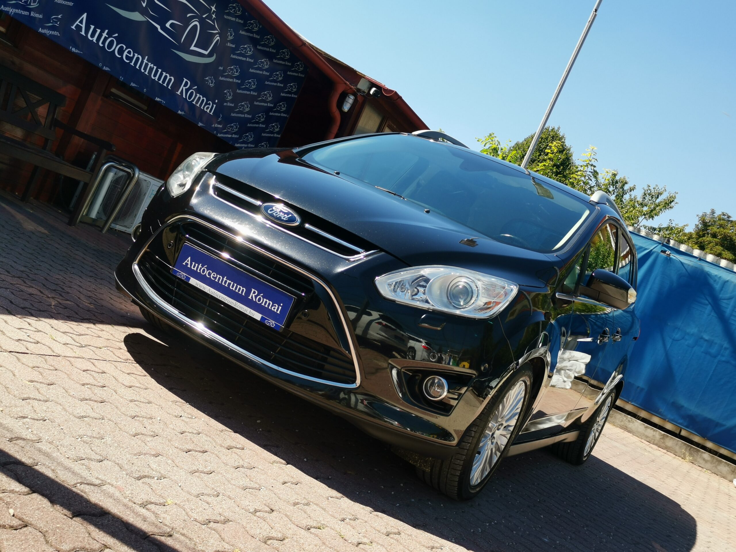 FORD C-MAX Grand1.6 SCTi EcoBoost Titanium 2. Tulaj. 126.000km! XENON. VONÓHOROG. TOLATÓKAMERA. NAVIGÁCIÓ