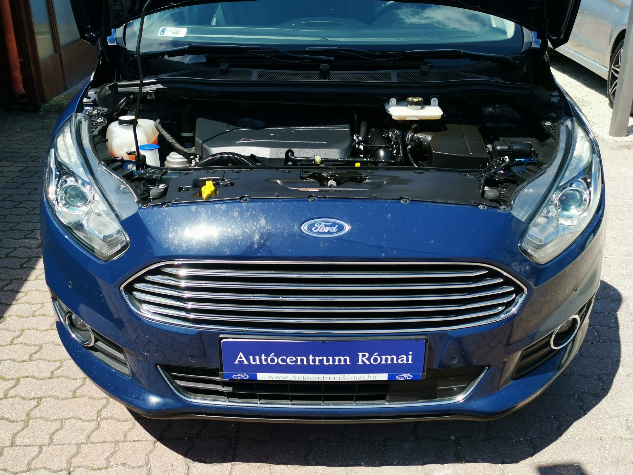 FORD S-MAX 1.5 EcoBoost Titanium MO.-i. 1. Tulaj. Szervizkönyv! FÉLBŐR BELSŐ. TEMPOMAT. NAVIGÁCIÓ