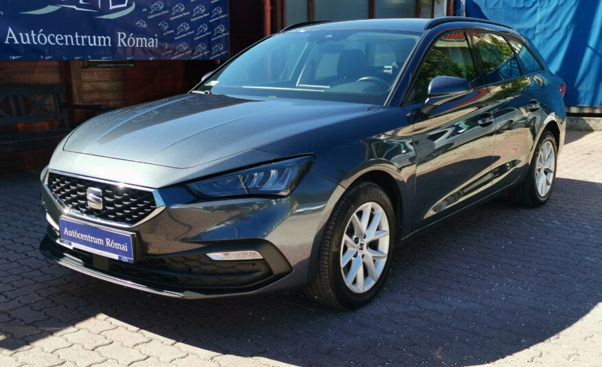 SEAT LEON ST 2.0 TDI Style MO.-i. 1. Tulaj. Szervizkönyv! ÁFÁ-s! TEMPOMAT. PARKRADAR. LED. ALUFELNI