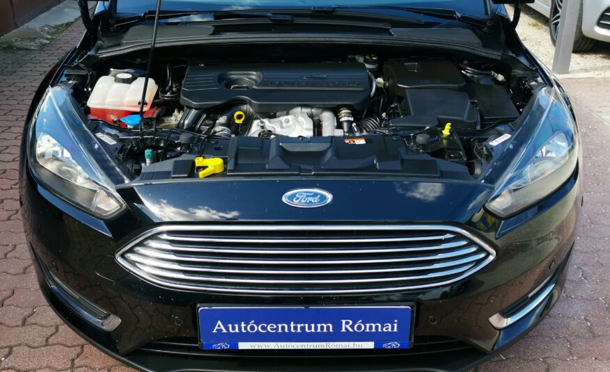 FORD FOCUS 1.5 TDCI Titanium MO.-i. 1. Tulaj. Szervizkönyv! NAVIGÁCIÓ. TEMPOMAT. PARKRADAR. ÜLÉSFŰTÉS