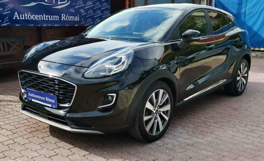 FORD PUMA 1.0 EcoBoost mHEV Titanium MO.-i. 1. Tulaj. SZervizkönyv! TEMPOMAT. NAVIGÁCIÓ. ÜLÉSFŰTÉS