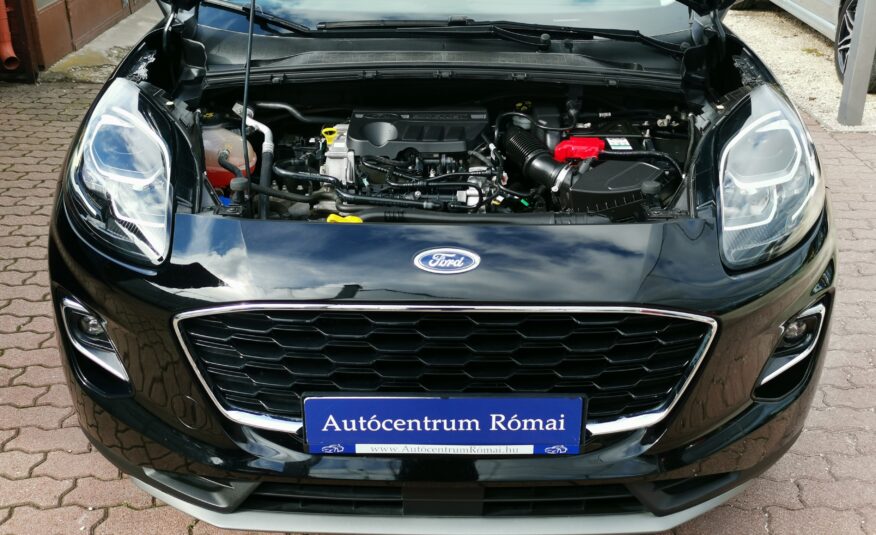 FORD PUMA 1.0 EcoBoost mHEV Titanium MO.-i. 1. Tulaj. SZervizkönyv! TEMPOMAT. NAVIGÁCIÓ. ÜLÉSFŰTÉS