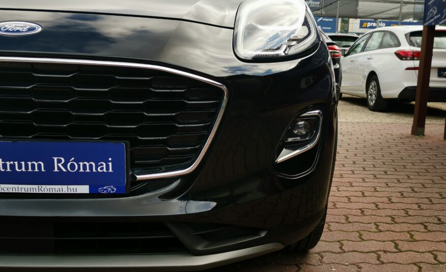 FORD PUMA 1.0 EcoBoost mHEV Titanium MO.-i. 1. Tulaj. SZervizkönyv! TEMPOMAT. NAVIGÁCIÓ. ÜLÉSFŰTÉS