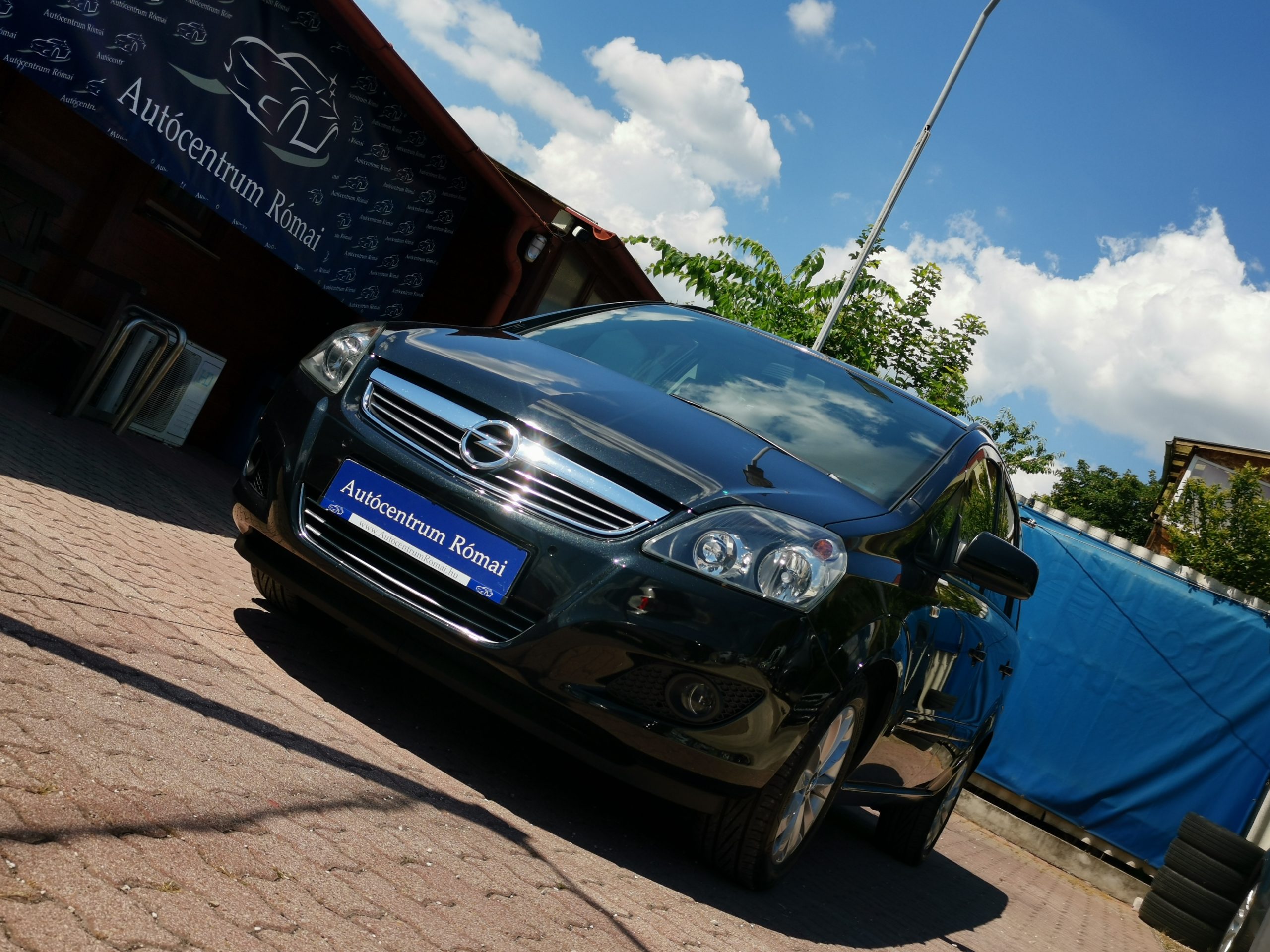 OPEL ZAFIRA B 1.8 Enjoy 2. Tulaj. DIGIT KLÍMA. VONÓHOROG. NAVIGÁCIÓ. TEMPOMAT. PARKRADAR
