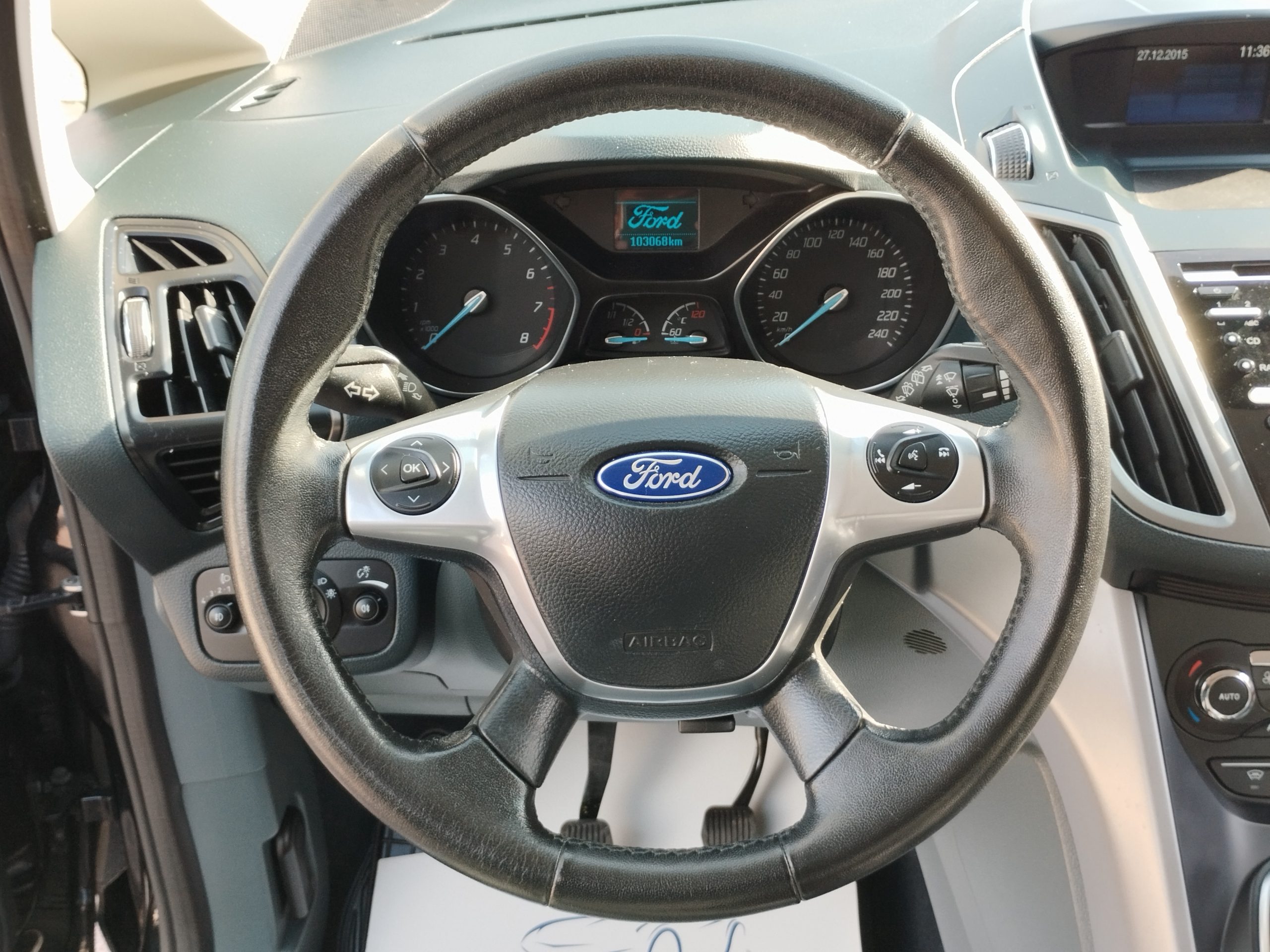 FORD C-MAX Grand1.6 SCTi EcoBoost Titanium 103.000km! 2. Tulaj. KAMERA. PARKRADAR. VONÓHOROG. ÜLÉSFŰTÉS